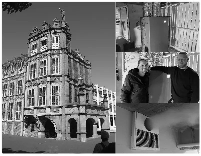 Listed monument pilot building in Arnhem